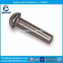 In Stock High Quality ASME/ANSI B 18.1.1-2006 Carbon Steel Button head rivets